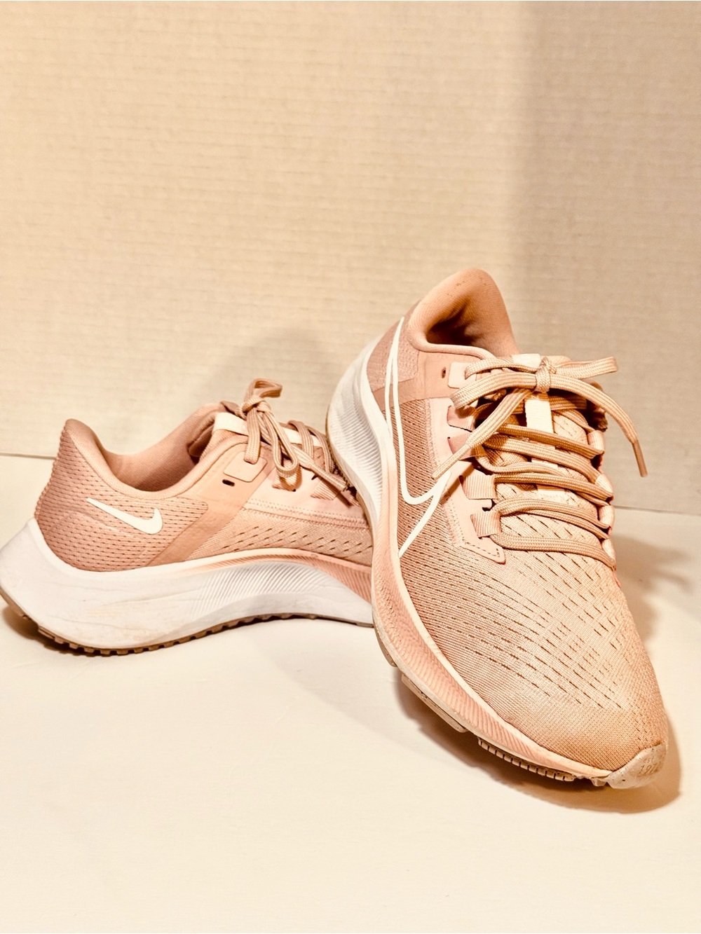 Nike Air Zoom Pegasus Women’s Light Pink Athletic Running Shoes